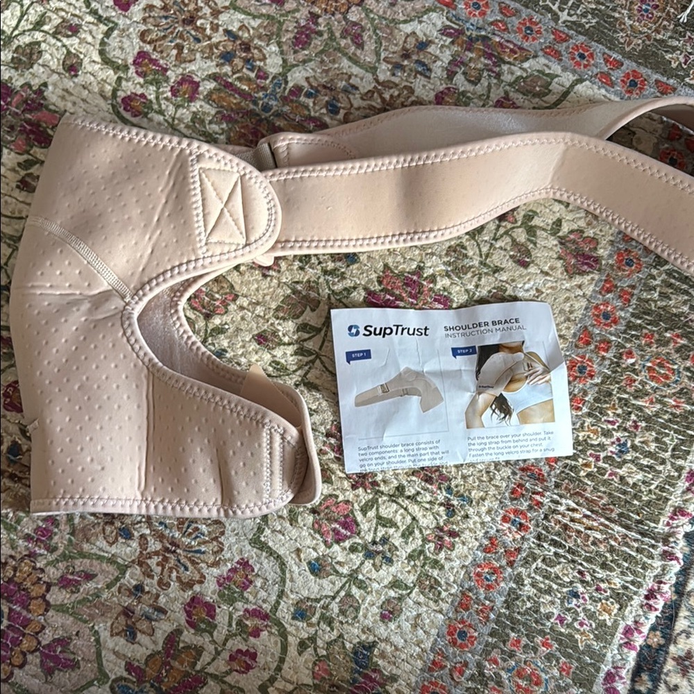Beige Shoulder Brace